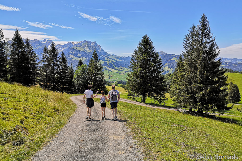 Familien Wanderung zum Forstseeli im Appenzellerland