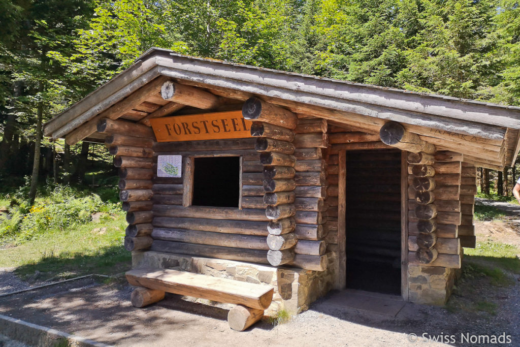 Forstseeli Hütte beim Grillplatz