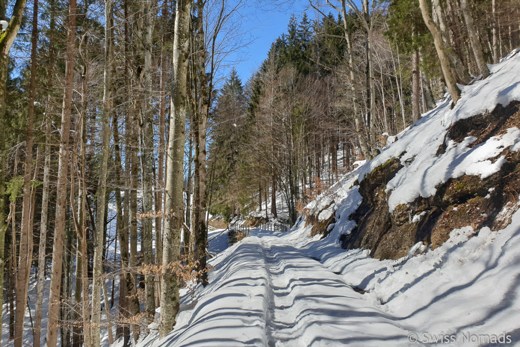 Wanderung zum Leuenfall ab Weissbad im Alpstein