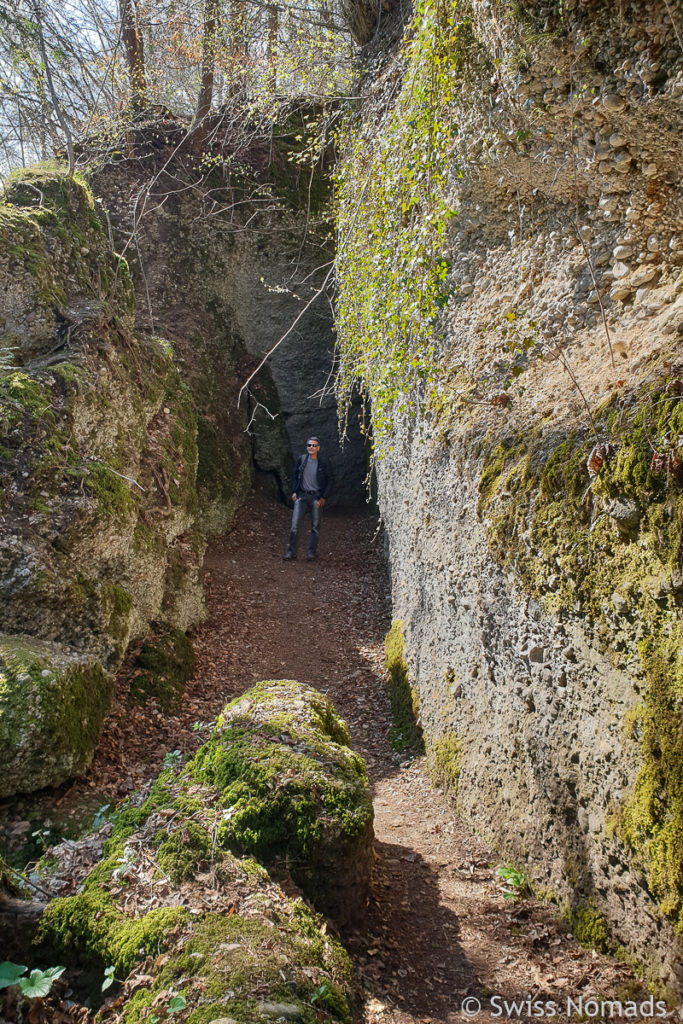 Äulischlucht bei Lichtensteig