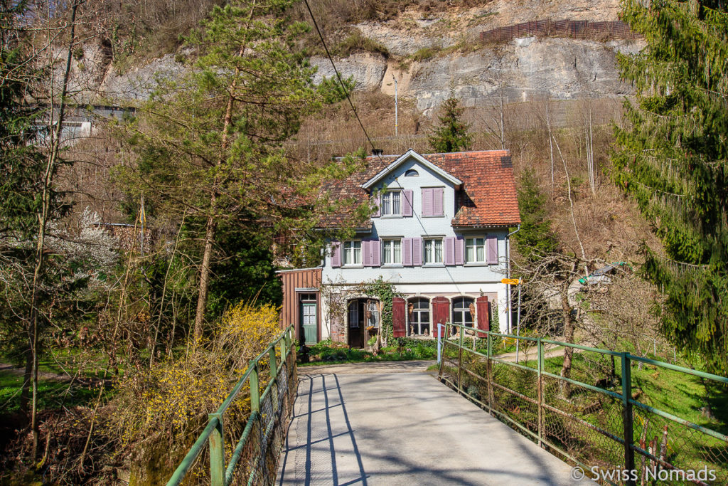 Brücke zur Äulischlucht