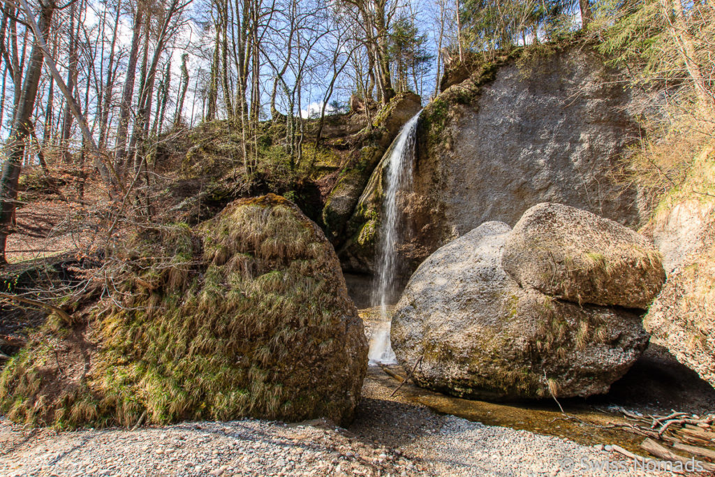 Wasserfall in der Äulischlucht