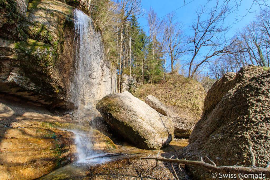 Wasserfall in der Äulischlucht