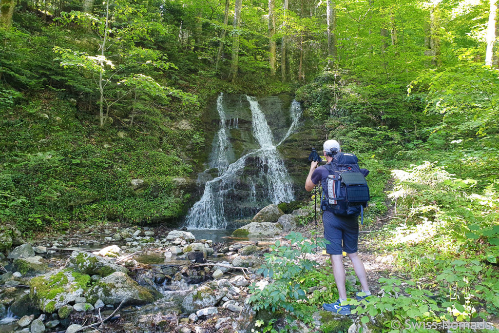 Wasserfall im Rheintal