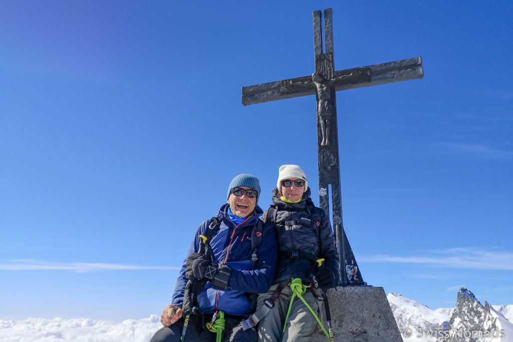 Aufsteig auf das Allalinhorn unser erster 4000er