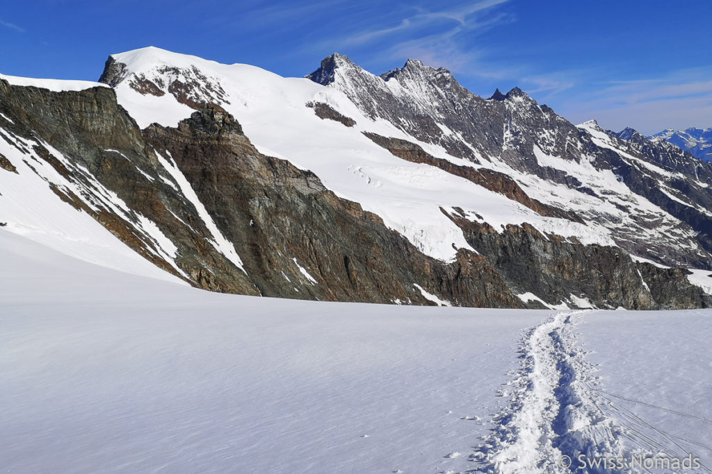 Aufstieg auf das Allalinhorn