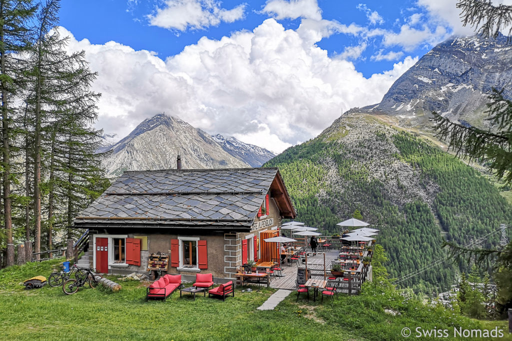 Bergrestaurant Alpenblick in Saas-Fee