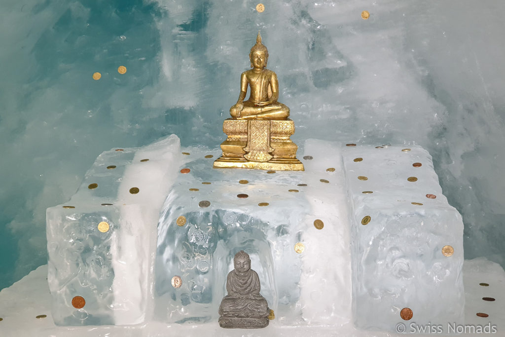 Buddha im Gletscherpalast