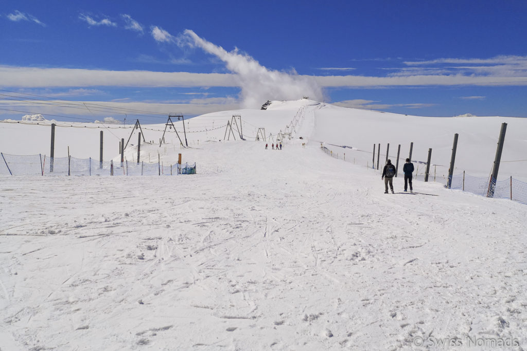 Skipiste auf dem Klein Matterhorn