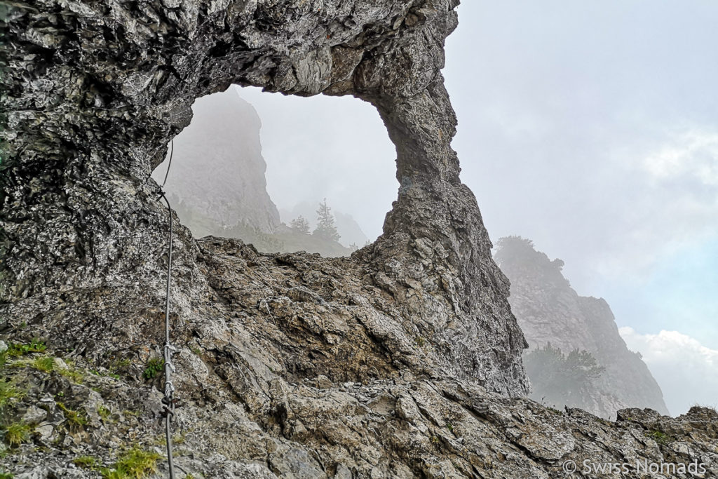 Natural Window bei den Drei Schwestern in Liechtenstein