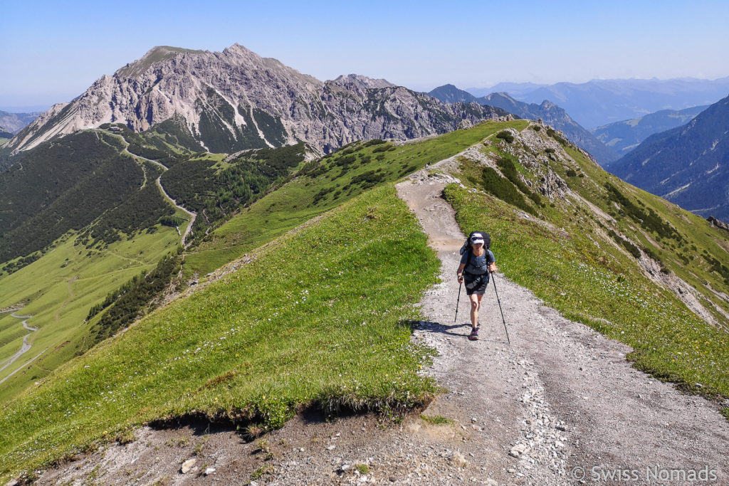 Liechtensteiner Panoramaweg Gratwanderung