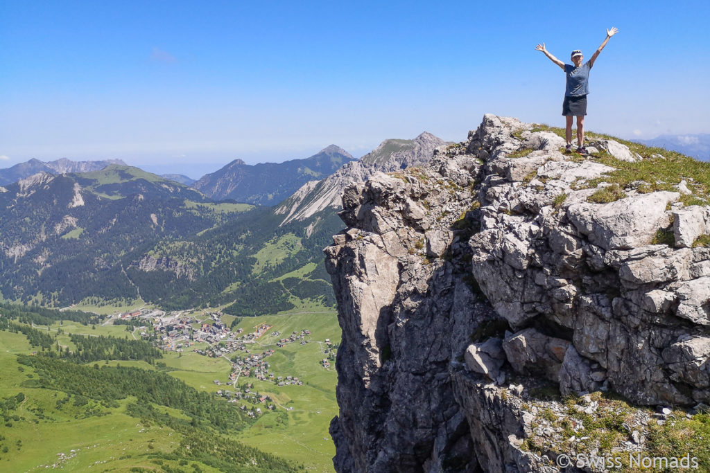 Reni wandern in Liechtenstein