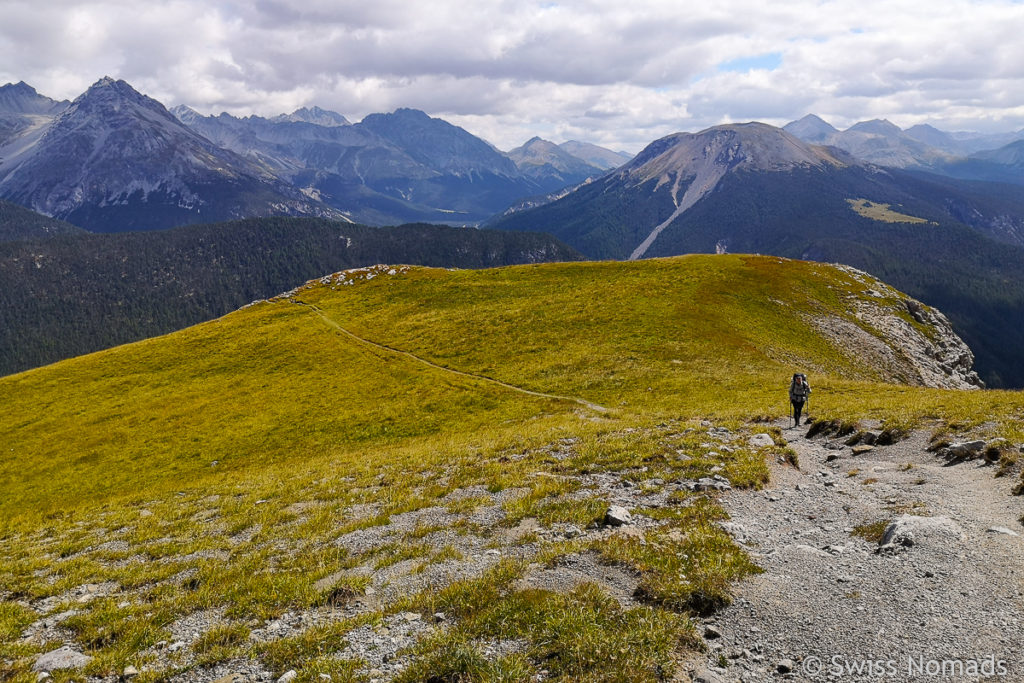 Aufstieg auf den Murter im Schweizer Nationalpark