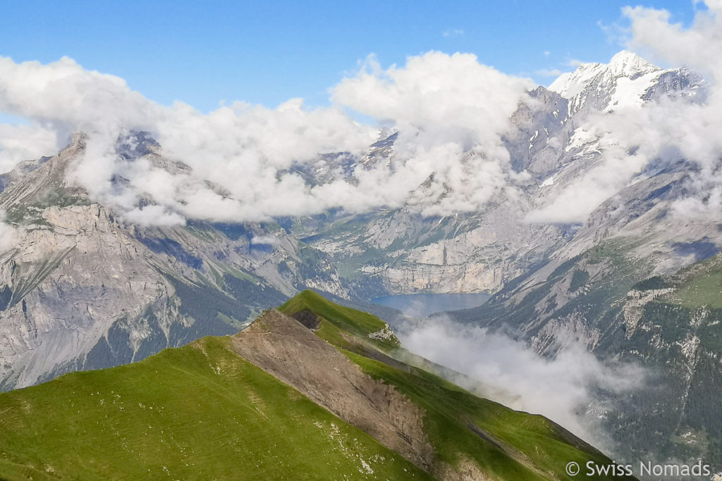 Aussicht auf den Oeschinensee