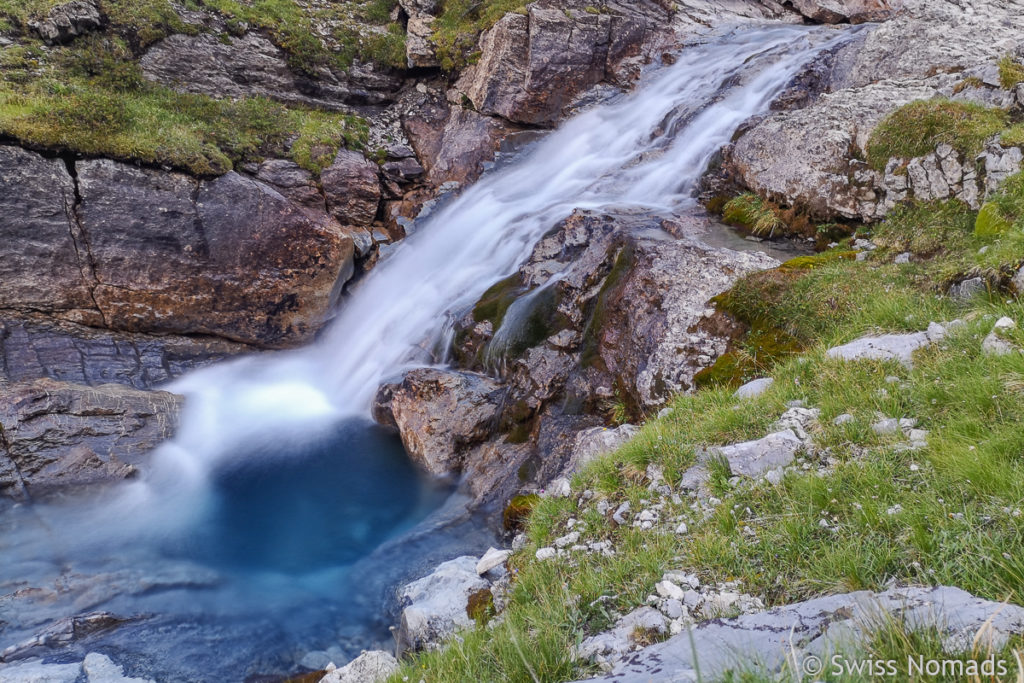 Wasserfall bei der Alp Sursass