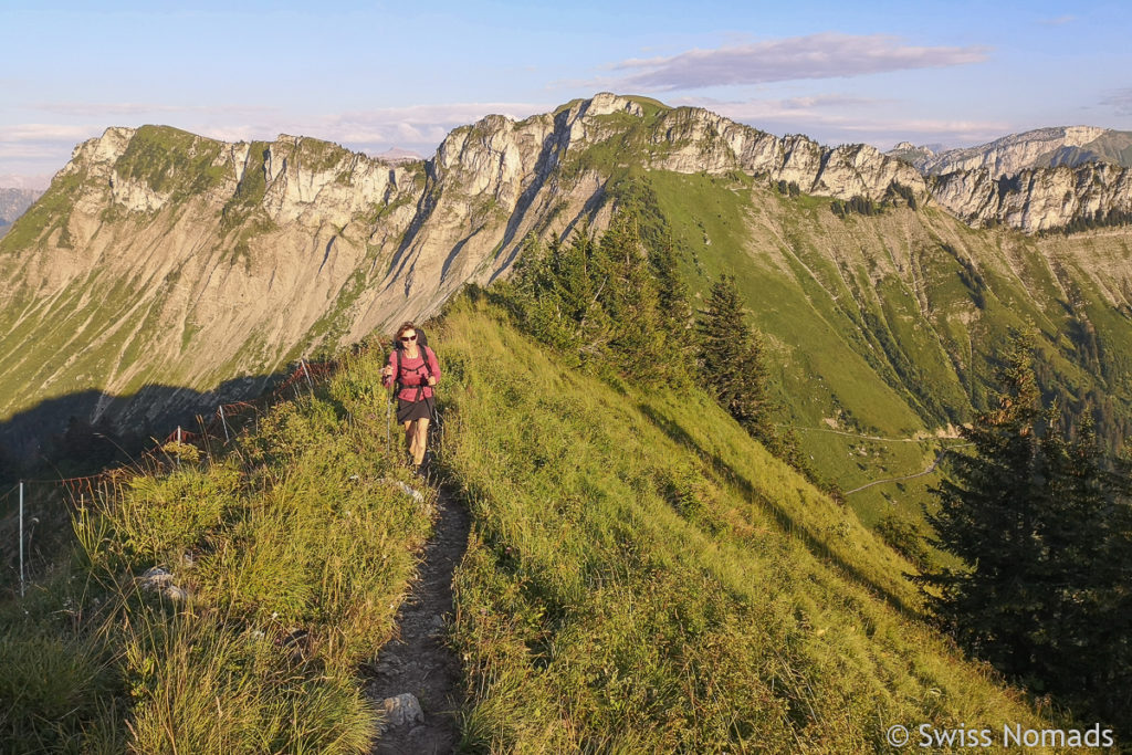 Reni Gratwanderung auf der Via Alpina