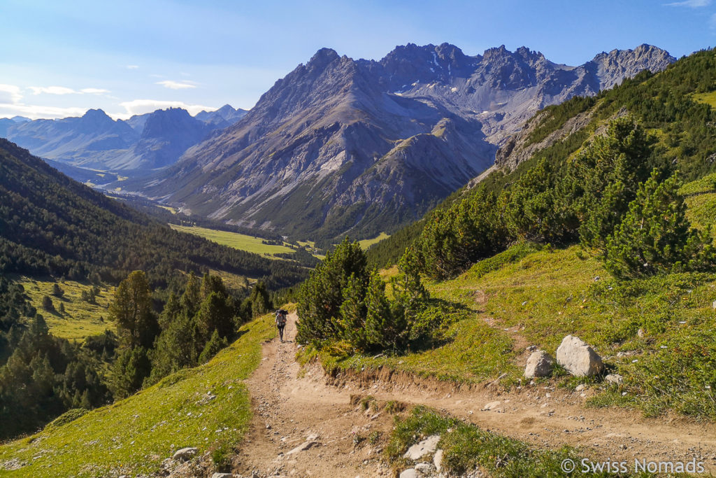 Aussicht ins Val Mora