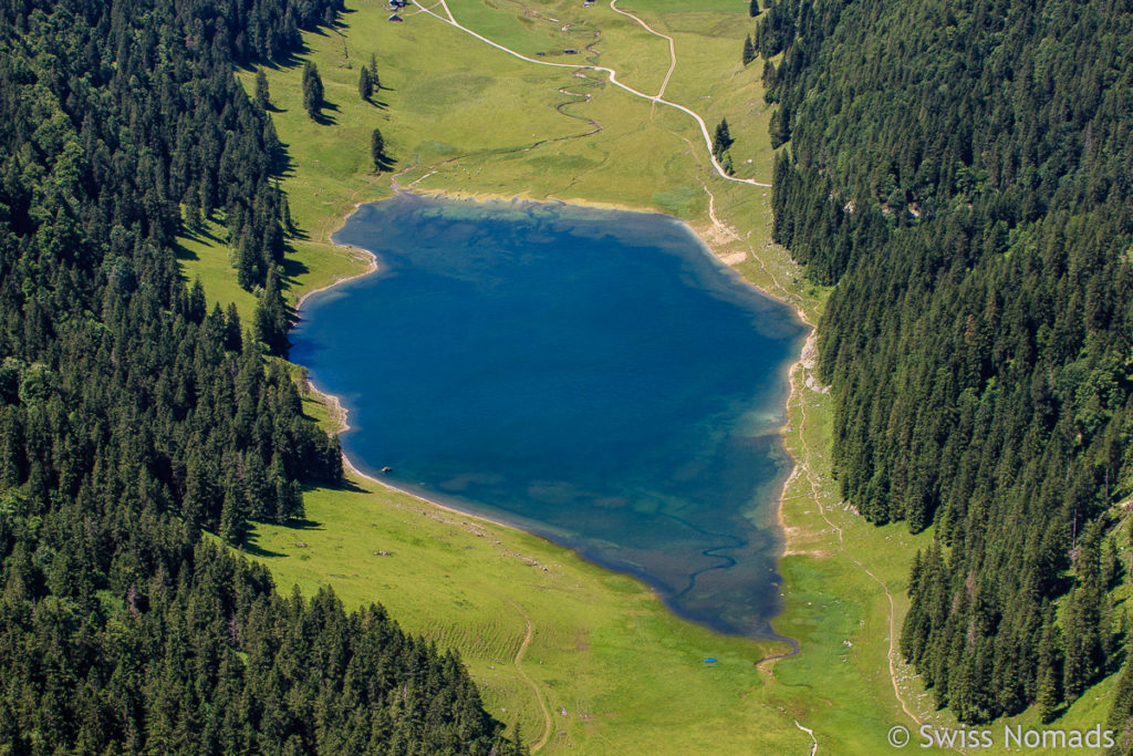 Sämtisersee von oben