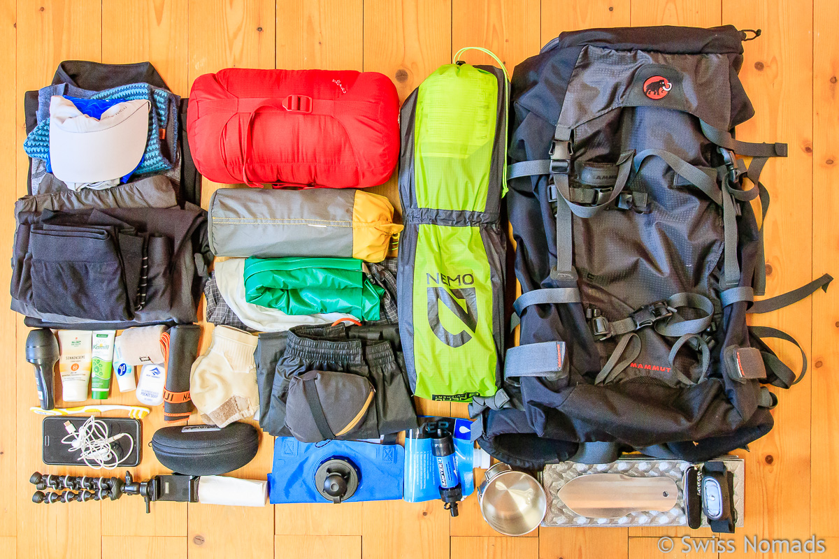 Weitwanderung Equipment