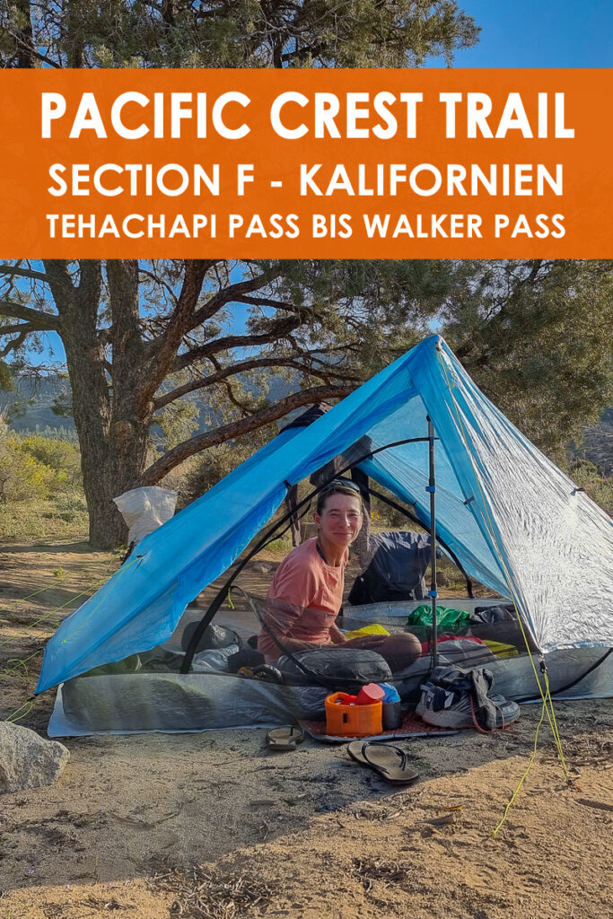 Pacific Crest Trail Section F in Kalifornien