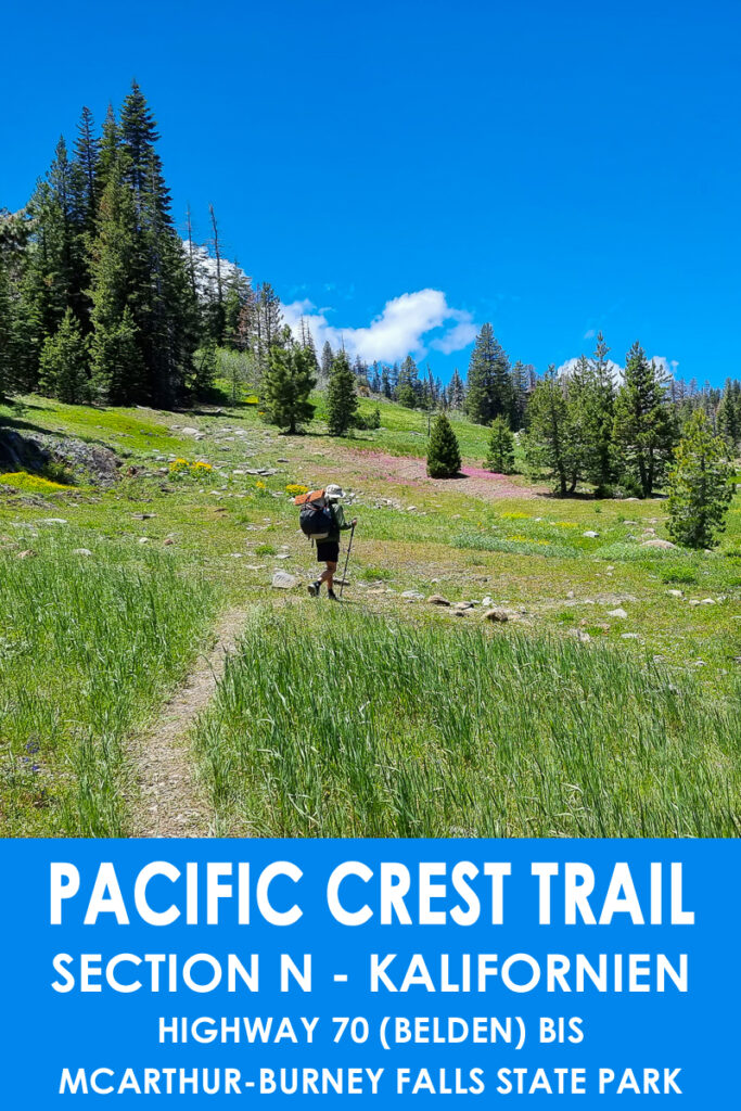 Pacific Crest Trail Section N in Kalifornien