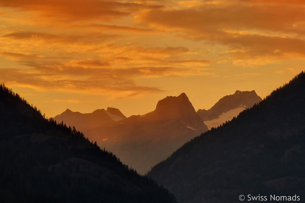 Abendrot am Lake Chelan