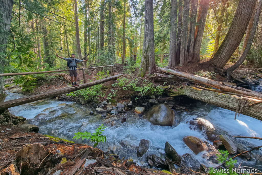 Agnes Creek in Washington am PCT