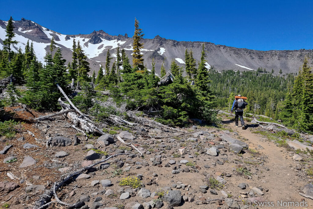 Aufstieg PCT Oregon