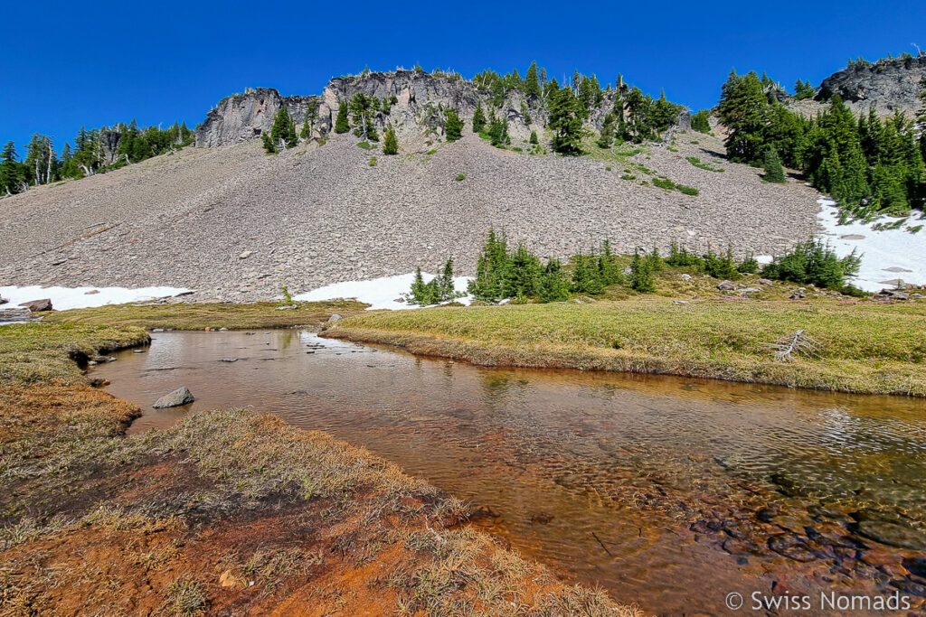 Bergbach am PCT in Oregon