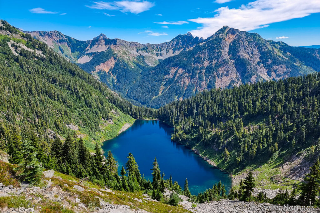 Bergsee nach Snoqualmie Pass