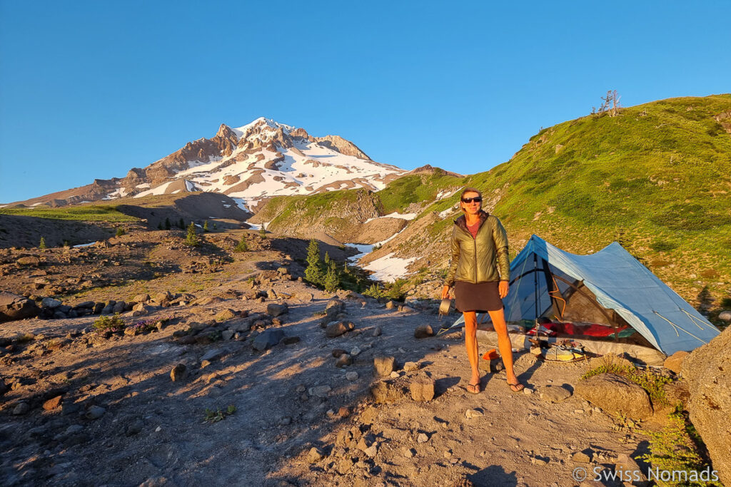 Camping am Mount Hood in Oregon