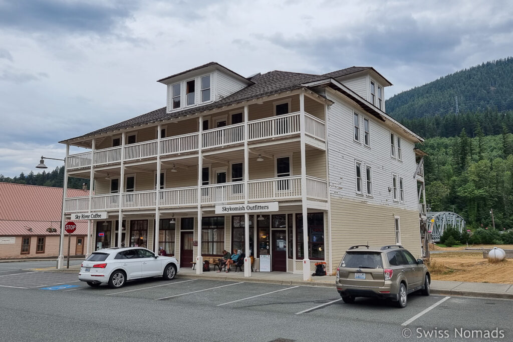 Historisches Gebäude in Skykomish