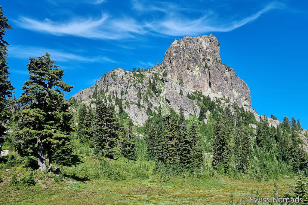 Markanter Berg in Washington