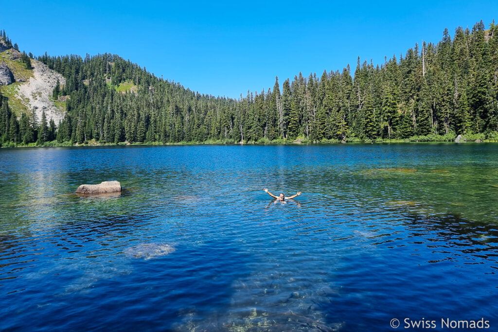 Mirror Lake in Washington am PCT