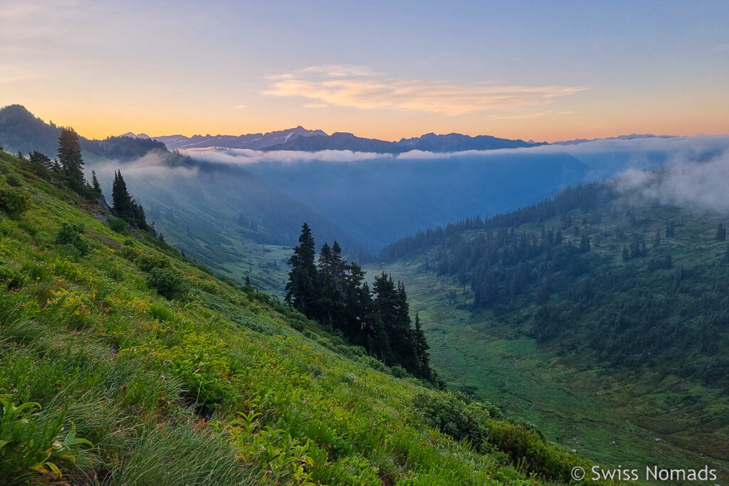 Nebelmeer im Tal