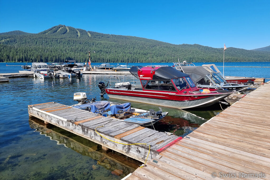 Odell Lake Bootssteg