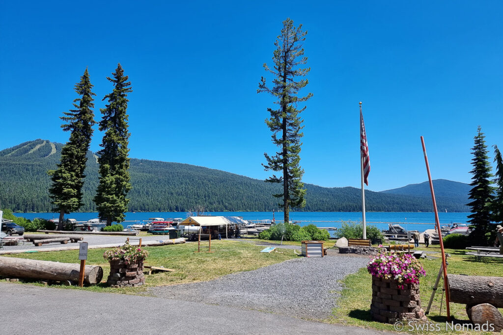 Odell Lake in Oregon