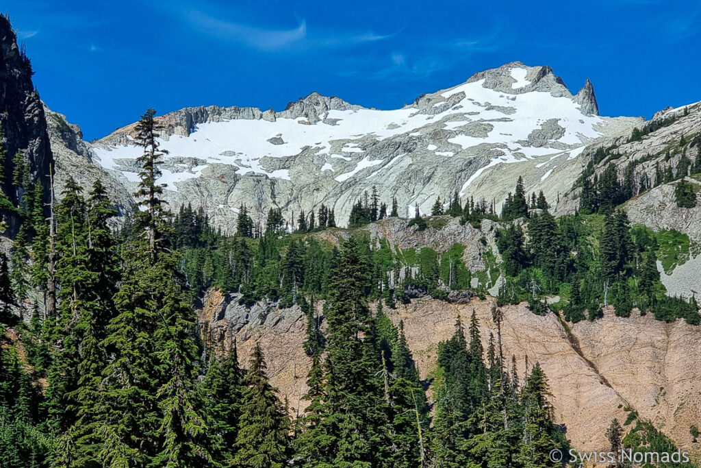 Schneeberge in Washington