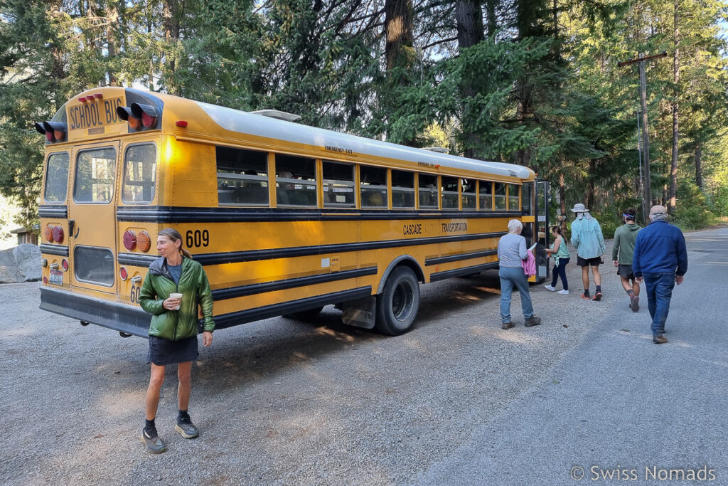 Stehekin Shuttle Bus zum PCT