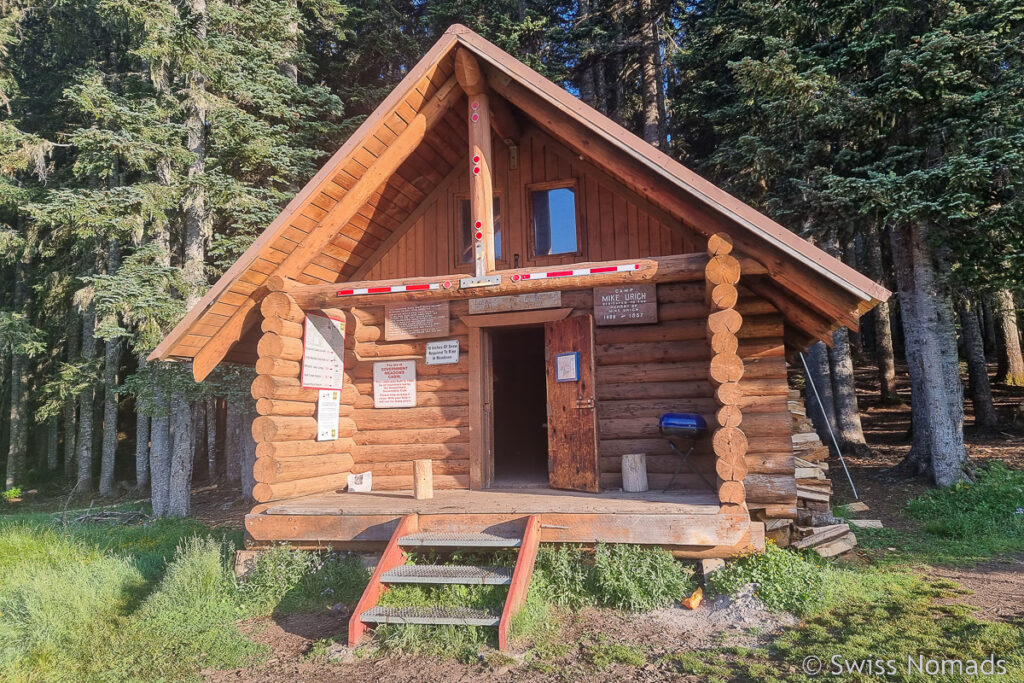 Die Urich Cabin am PCT in Washington