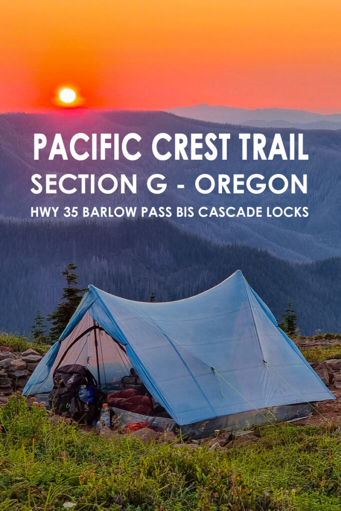 Pacific Crest Trail Section G in Oregon