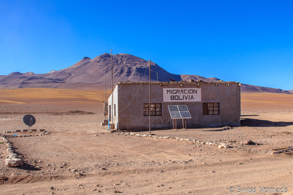 Grenzstation Bolivien Lagunenroute