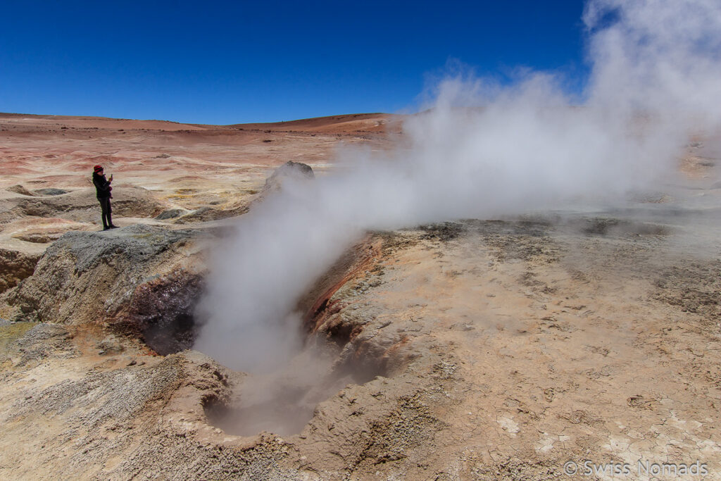 Sol de manana Geysir