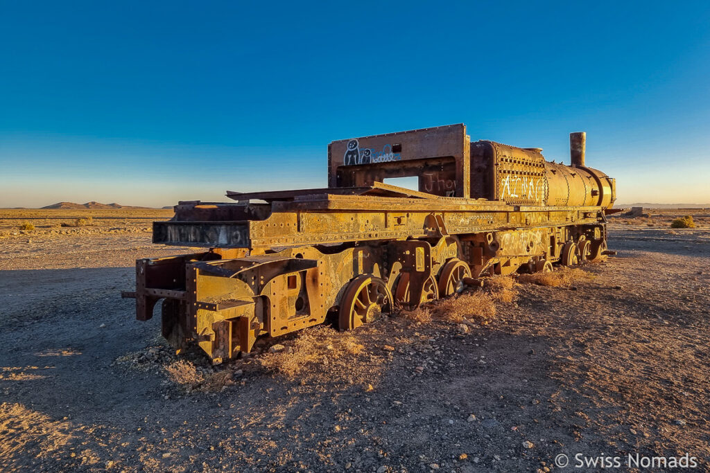 Eisenbahnfriedhof Sonnenuntergang