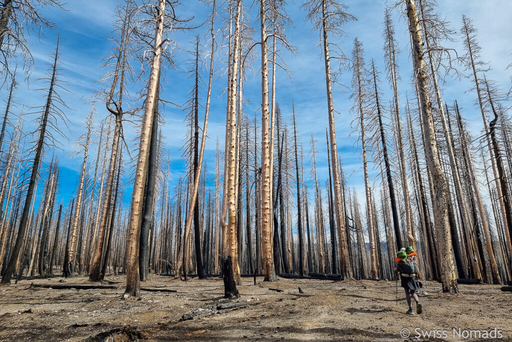 Pacific Crest Trail Route Abschnitt N