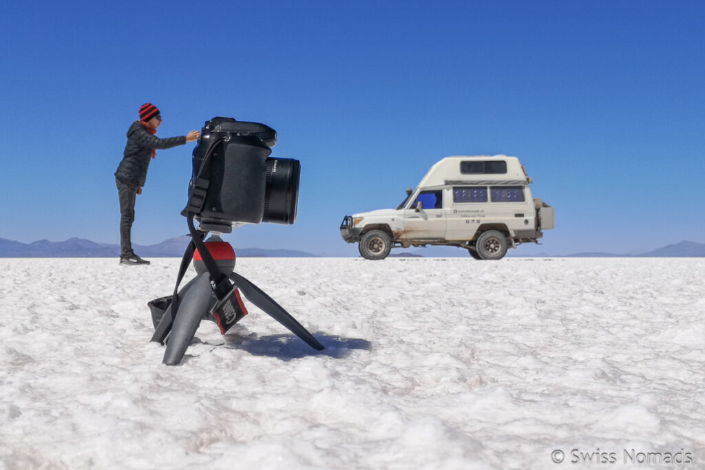 Salar de Uyuni Funny Foto