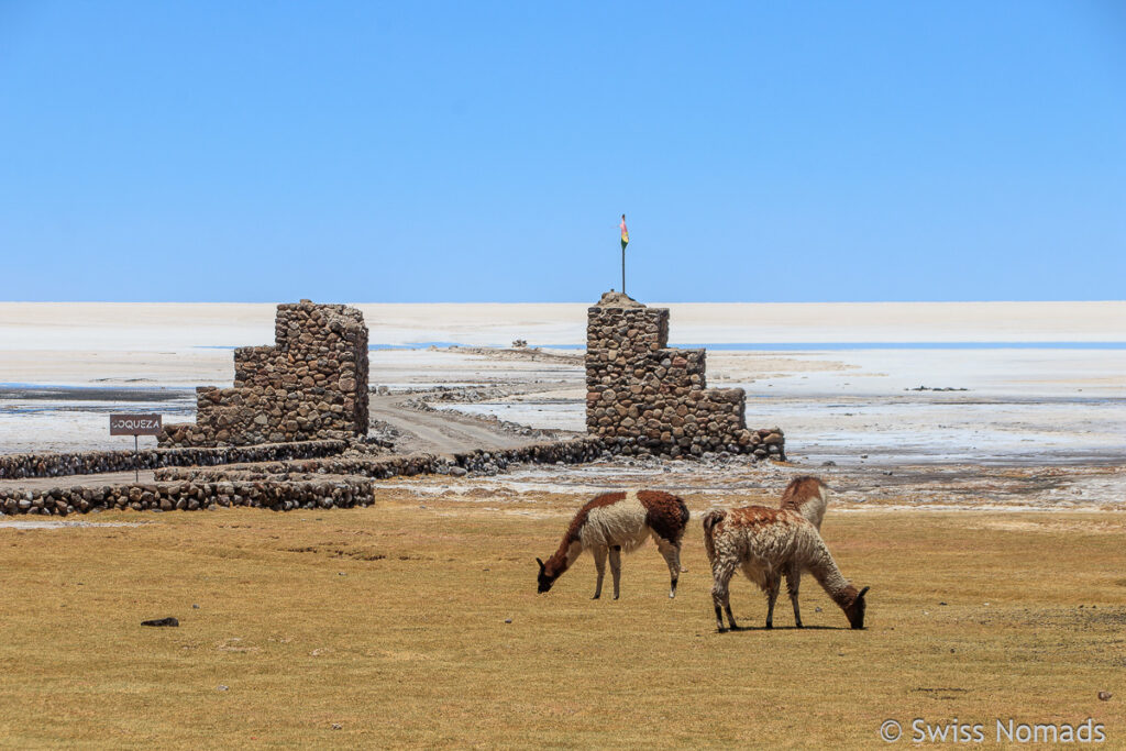 Salar de Uyuni Nordzugang bei Jirira