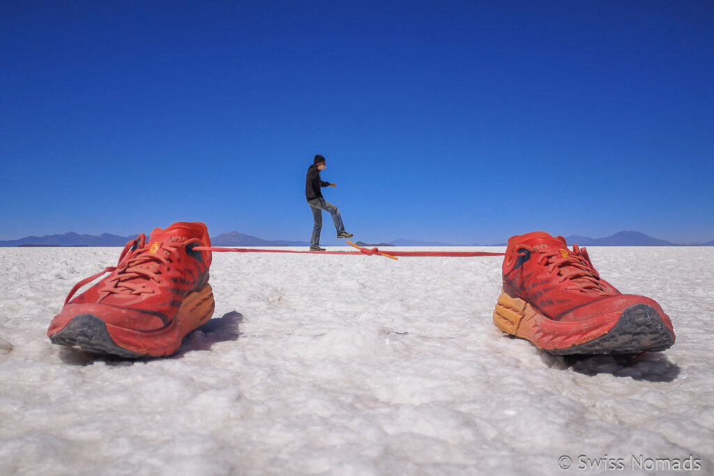 Salar de Uyuni Spass Foto