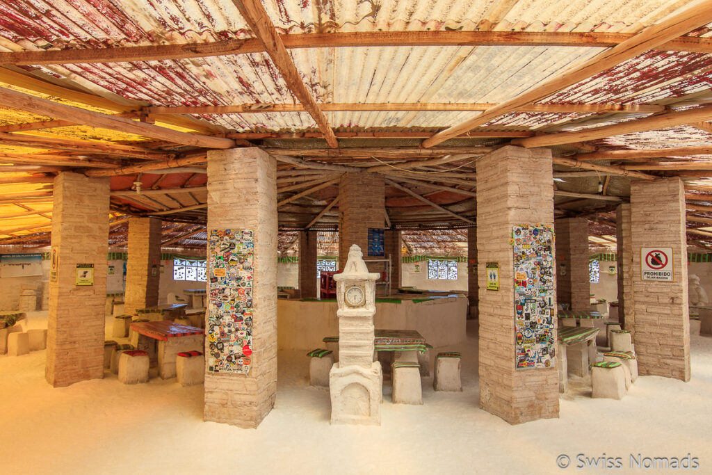 Salzhotel auf dem Salar de Uyuni