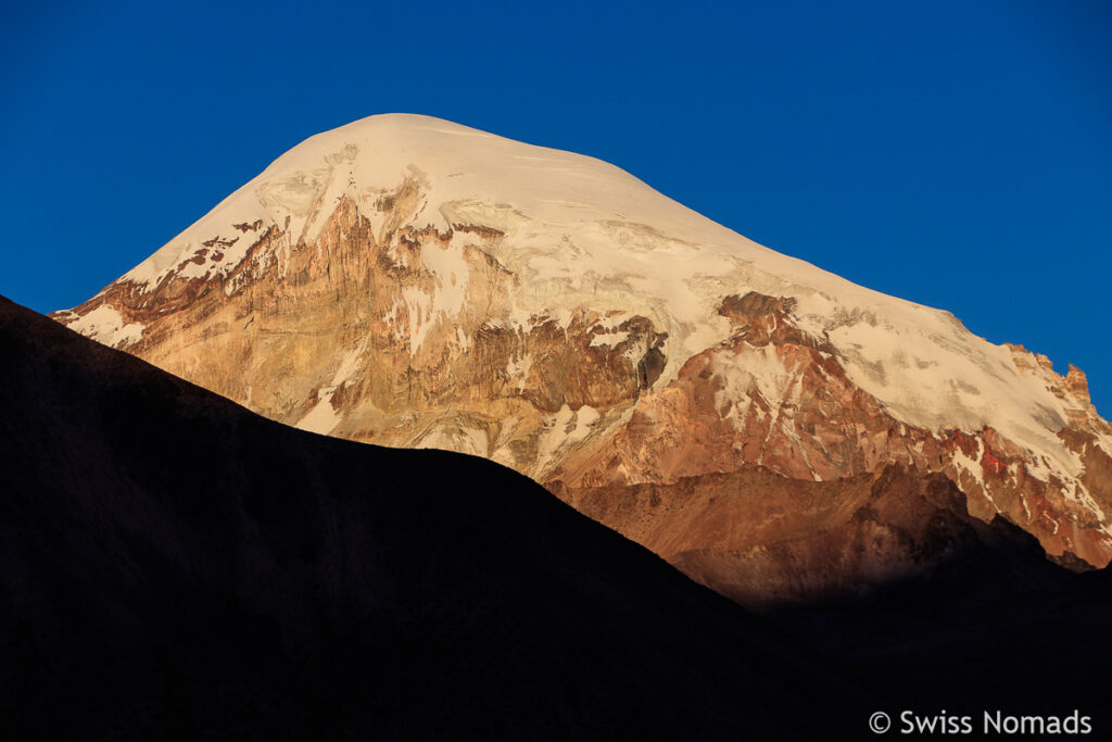 Abendsonne am Nevado Sajama